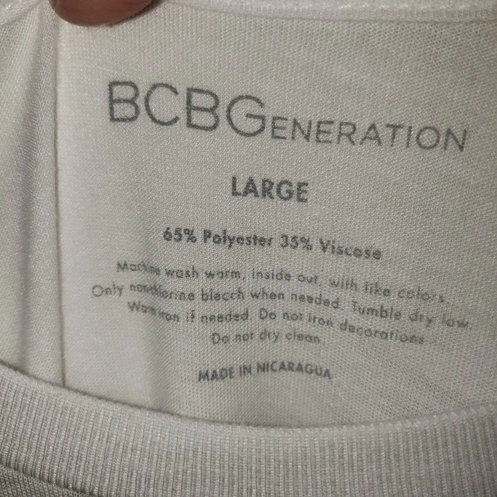 BCBGeneration Graphic Sleeveless Muscle Tank - Picture 5 of 7